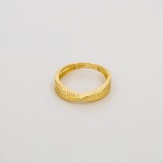 Bague Croix Last Supper En Or Jaune 10 Carats - Taille 10 - Homme - Neuf Avec Emballage