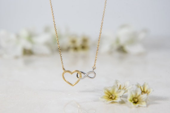 Buy 14K Solid Gold Mother and Child Diamond Necklace, Micro Pave Diamond  Mother-daughter Necklace, Delicate Mommy's Girl Necklace, Gold Necklace  Online in India - Etsy