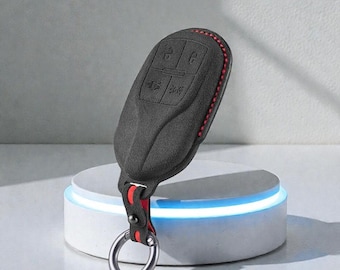 Maserati Alcantara Key Cover Fits Ghibli Levante Quattroporte car accessories Key Fob Remote Protective Luxury Car Key Holder Case