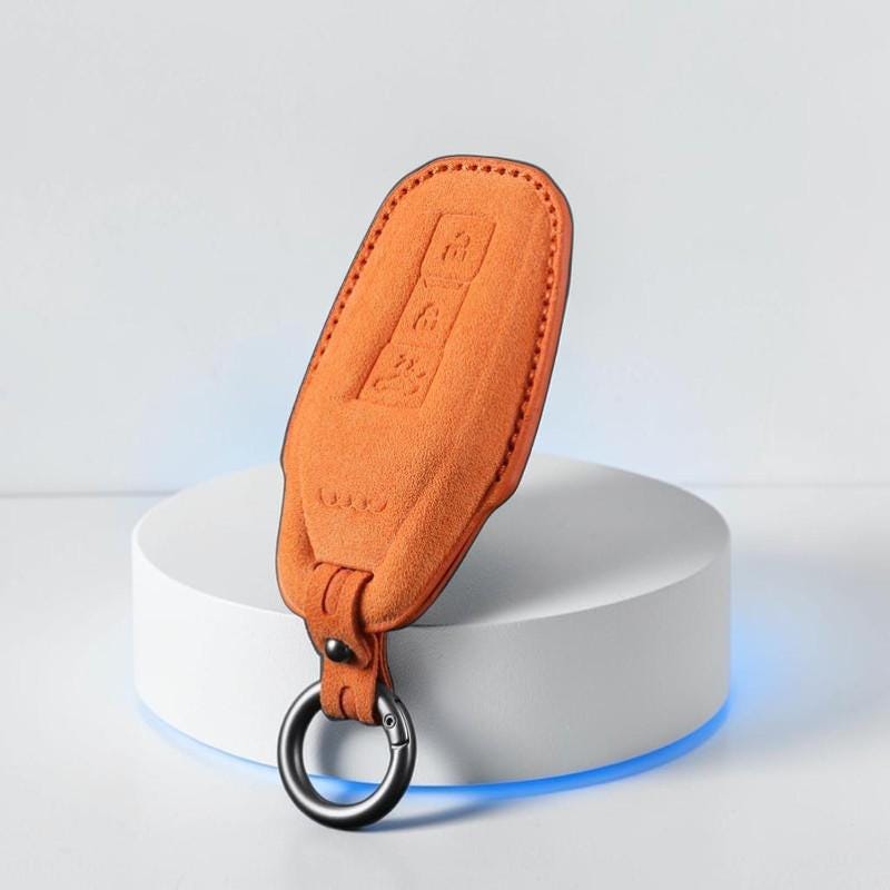 Audi Luxury Alcantara Key Cover – Fits A3 A4 A5 A6 A7 A8 Q3 Q5 Q7 Q8 TT ...
