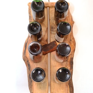 Weinflaschenhalter aus Holz, Weinregale, Weinregal aus Holz, Weinlagerung, Geschenk, Geburtstagsgeschenk, Weinregal