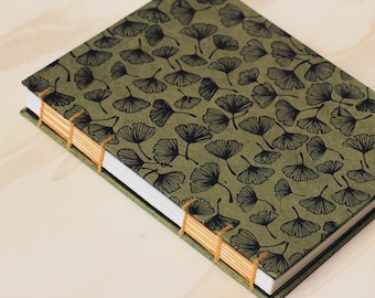 Cuaderno de bocetos para acuarela / Diario botánico / Papel Arches