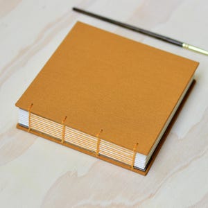 Square Sketchbook | Custom Watercolor Journal | Arches Paper