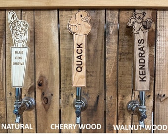 Custom Beer Tap Handle (Engraved)