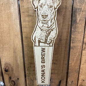 Dog Beer Tap Handle