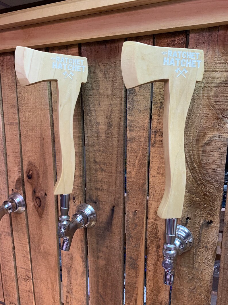 Axe Beer Tap Handle Etsy