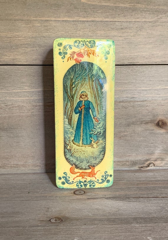 Russian Lacquer Box - Snowmaiden - Mstyora