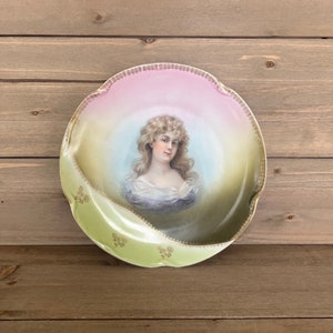 J & C &quot;Louise&quot; Bavaria Vintage Plate