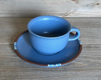 Mesa hemelsblauwe kop en schotel van Dansk