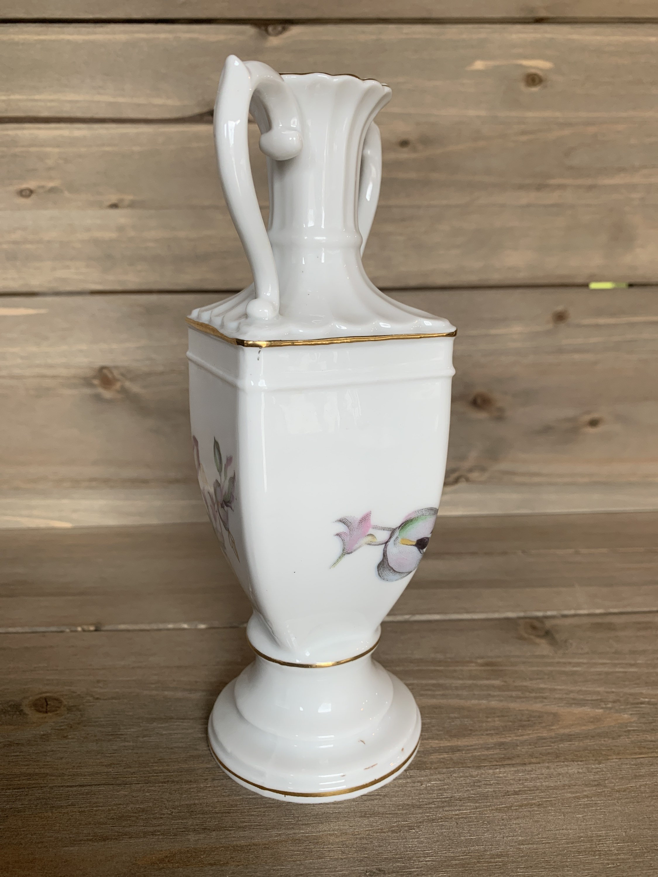 アメリカ　ビンテージ花瓶 L & M Inc ヴィンテージ 磁器花瓶 - Etsy 日本