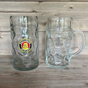 One Liter Dimpled Beer Steins - Your Choice