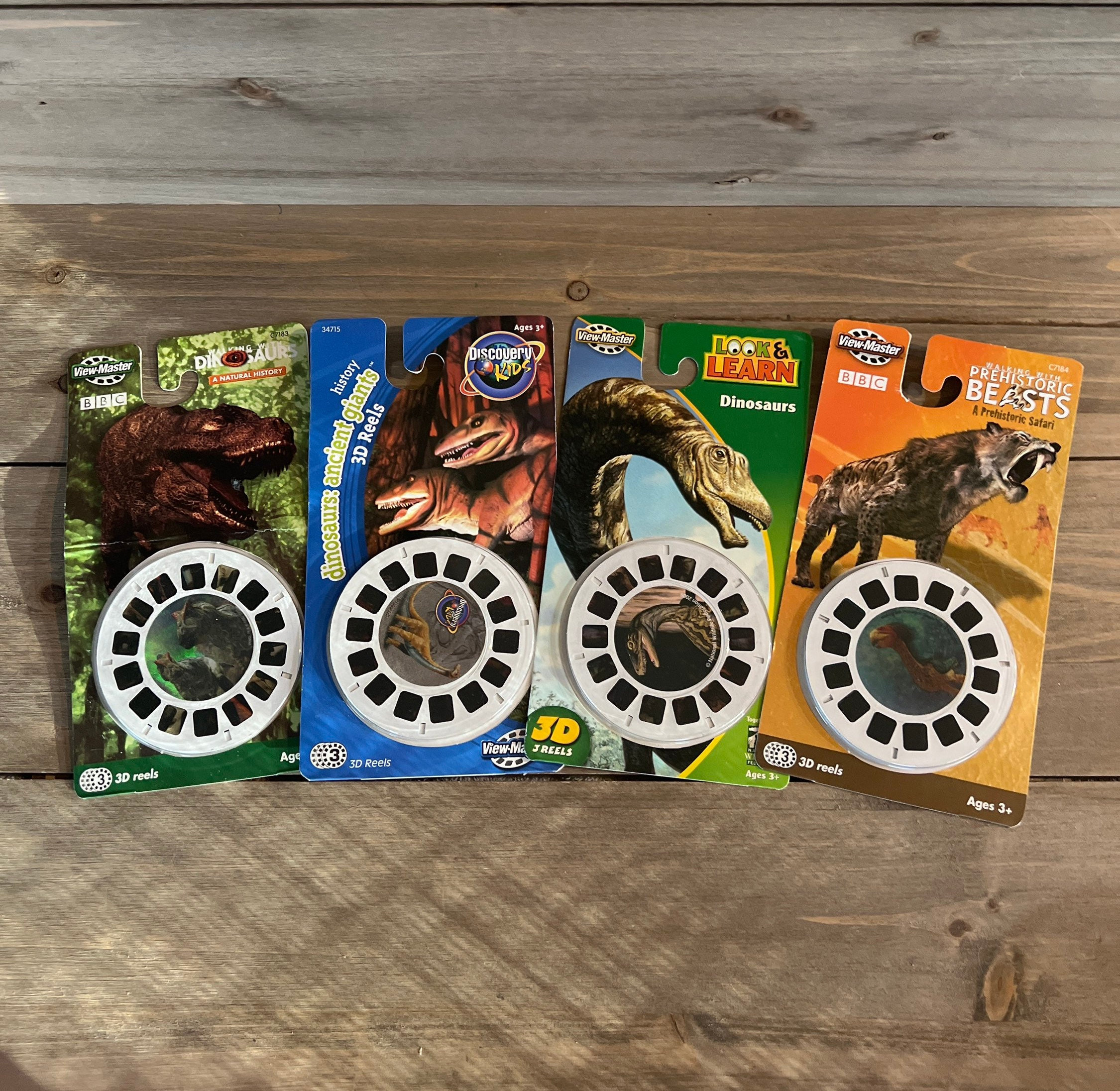 View Master Reels Your Choice Various Dinosaur Sets -  Hong Kong