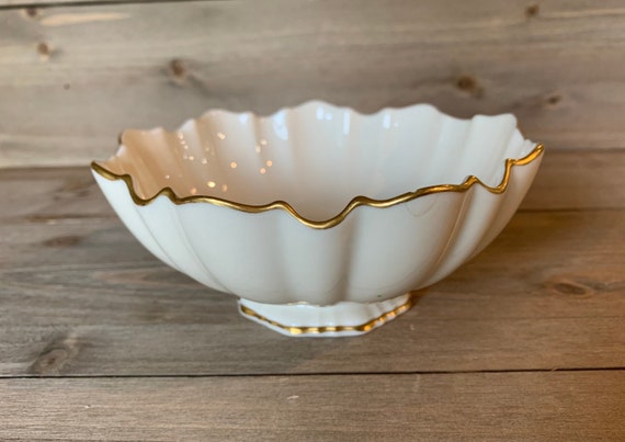 レノックスLENOX大皿持手付32㎝24KGOLDHAND DECORATED