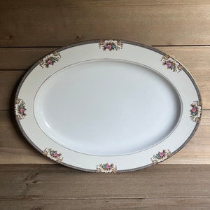Noritake Grasmere 16&quot; Oval Serving Platter