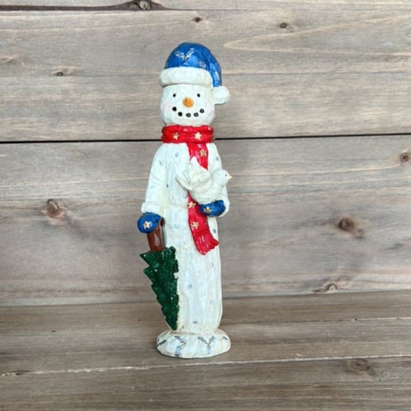 Resin Snowman Etsy