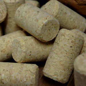 50 Blank Wine Corks, Wine Cork, Wine Corks, Bulk Wine Corks, ideal for wedding / baby shower favors, wedding favours, place settings