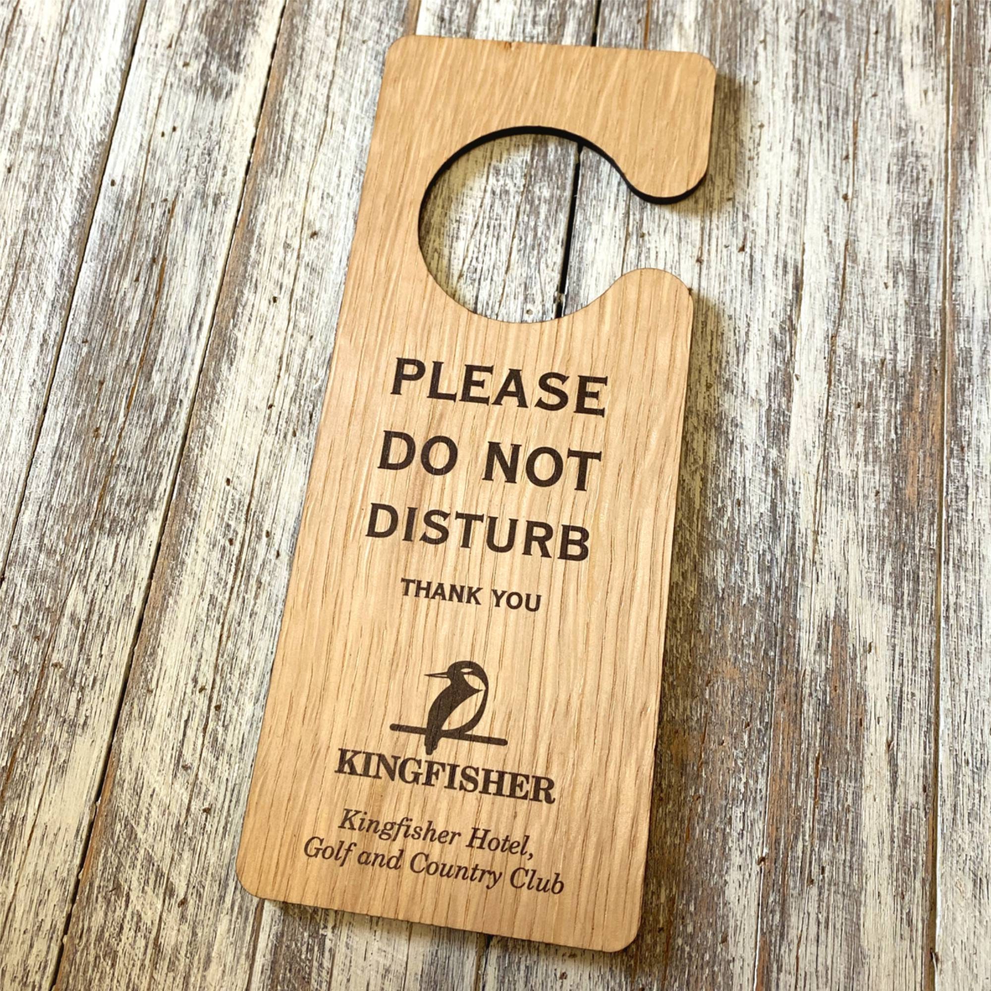 5+ Packs DND Door Signs - Do Not Disturb Wooden Door Hanging Signs