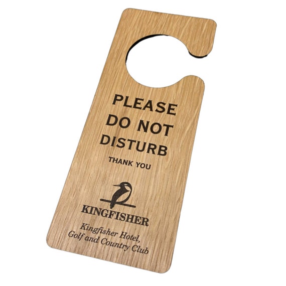 5+ Packs DND Door Signs - Do Not Disturb Wooden Door Hanging Signs