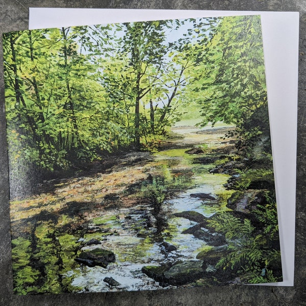 Greetings card - River Walk