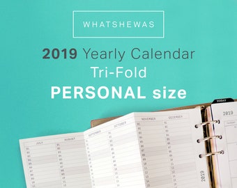 tri fold planner etsy trifold planner