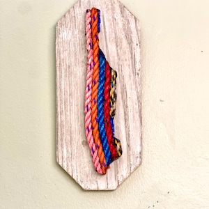 Manhattan Lobster Rope Up Cycled Wall Hanging
