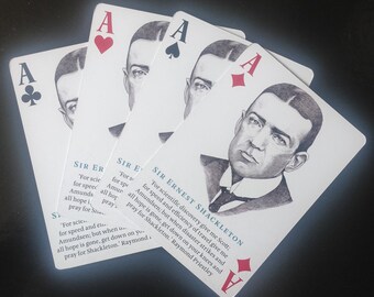 Polar Explorers - Illustrated Playing Cards