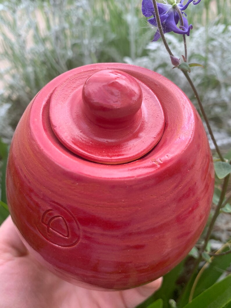 Olla a planter / Taille M / rouge image 2