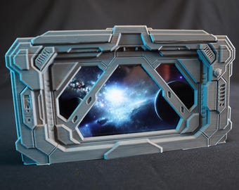 Calling Portals - Sci-fi Window | Tabletop Gaming Terrain | 28mm to 32mm Scale | 3D Printed  | Free Shipping