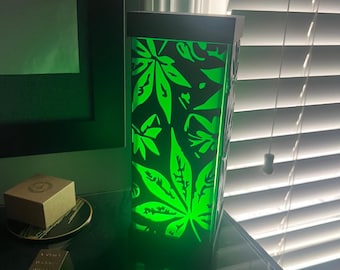 Leaf LED Accent Lamp | 3D Printed  | Free Shipping