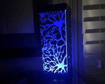 Nervous System LED Accent Lamp | 3D Printed  | Free Shipping
