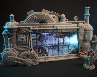 Calling Portals - Steam and Gears | Tabletop Gaming Terrain | 28mm to 32mm Scale | 3D Printed  | Free Shipping