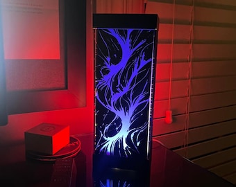 Plasma Veins LED Accent Lamp | 3D Printed  | Free Shipping
