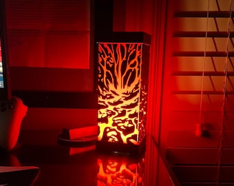 Lava Flow LED Accent Lamp | 3D Printed  | Free Shipping