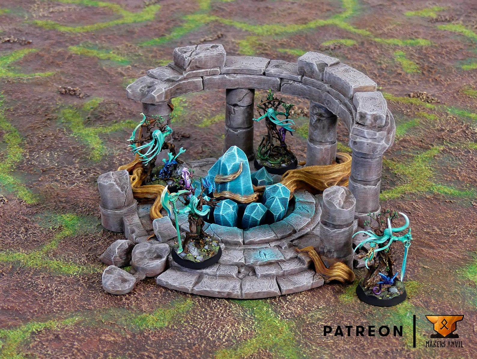 Magical Stone Circle | Tabletop Gaming & Diorama Scenery Terrain | 28mm ...