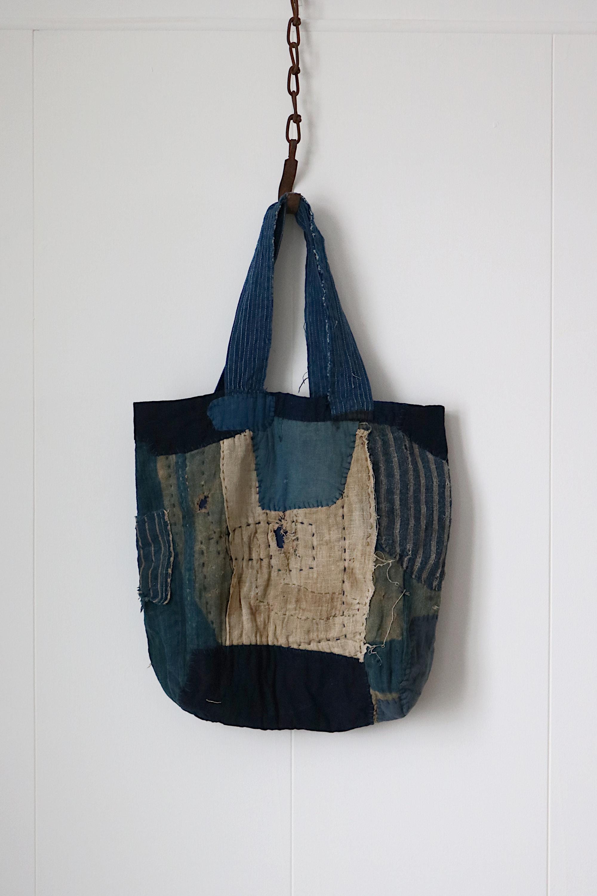 boro キャンバス　ショルダーバッグ　ハンドメイド Boro bag - Etsy 日本