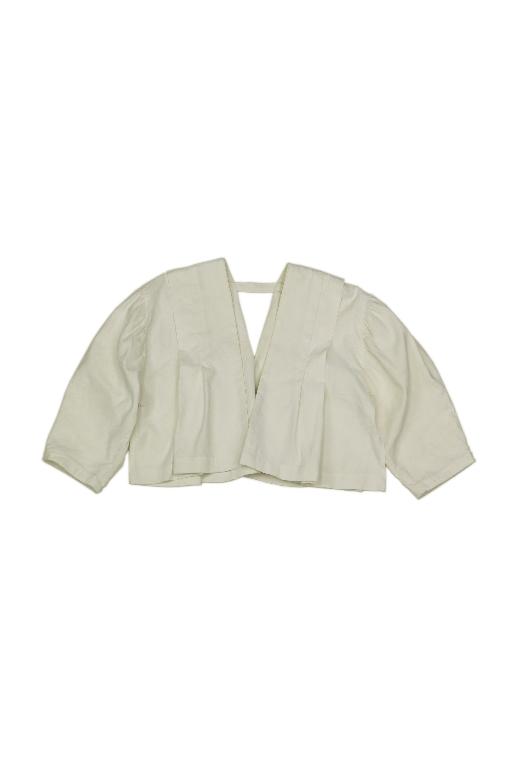 Sasaki-chiho/antique White Linen 3/4 Sleeves Blouse/french - Etsy