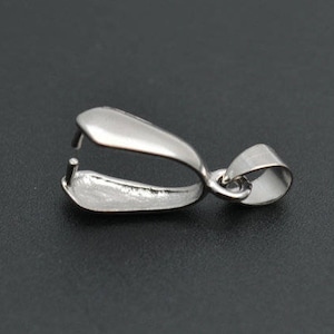 100pc Big size 23mm length Pendant Bails Clasps Jewelry Findings Connectors