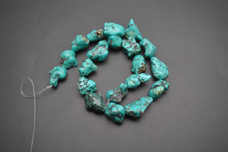 12x16mm Craft Howlite Turquoise Gemstone Cross Loose Beads 16/'/' Strand
