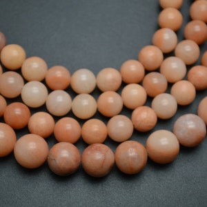 1strnad 8mm 10mm Natural Pink Aventurine Stone Round Loose Beads
