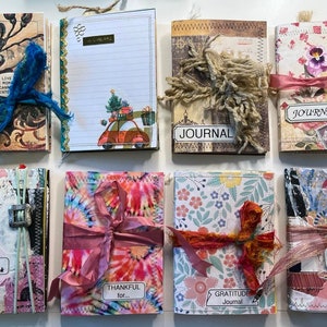 Mini Junk Journals (scegli tra 8 diari diversi)