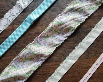 Vol. 24 "Dorothy" Digital Vintage Washi Trim Printable Download Tape Ribbon Paper Craft Scrapbook Card Junk Journal Embroidery