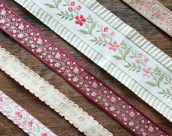 Vol. 1 "Enamored" Digital Vintage Washi Trim Printable Download Tape Ribbon Paper Craft Scrapbook Card Junk Journal Embroidery