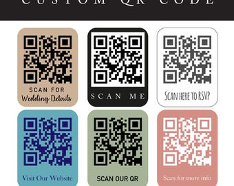Spersonalizowany kod QR: RSVP na ślub, spotkanie biznesowe lub w dowolnym celu