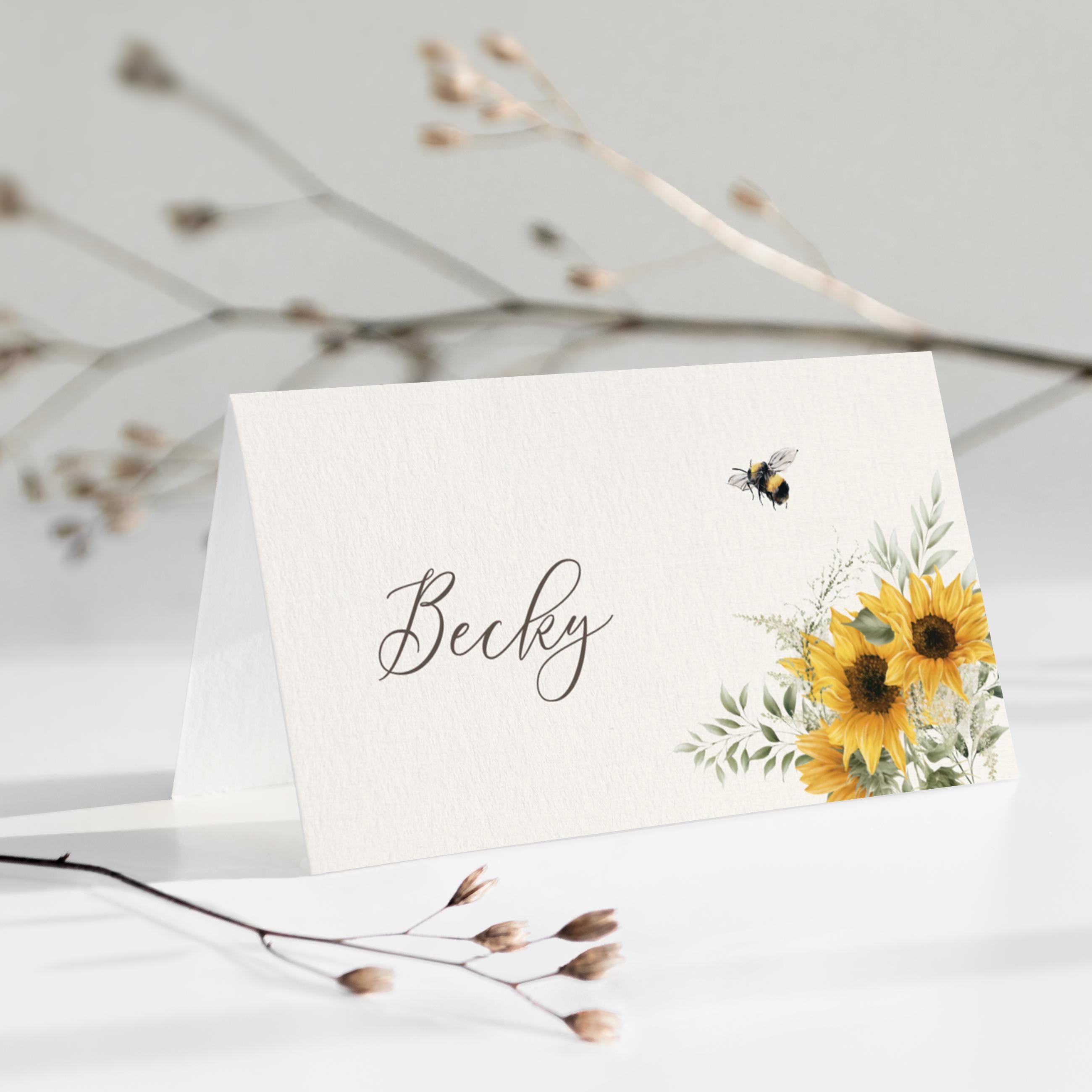 JUMBEAR Bellissimi coprisedie con girasoli per sala da pranzo, elasticizzati, rimovibili, lavabili, antipolvere, coprisedia decorativi, 4 pezzi