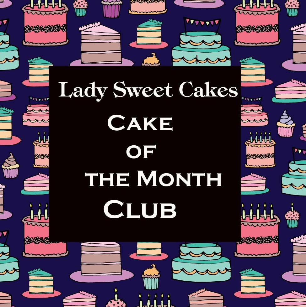 Cake of the Month Club 3 Month Subscription Etsy