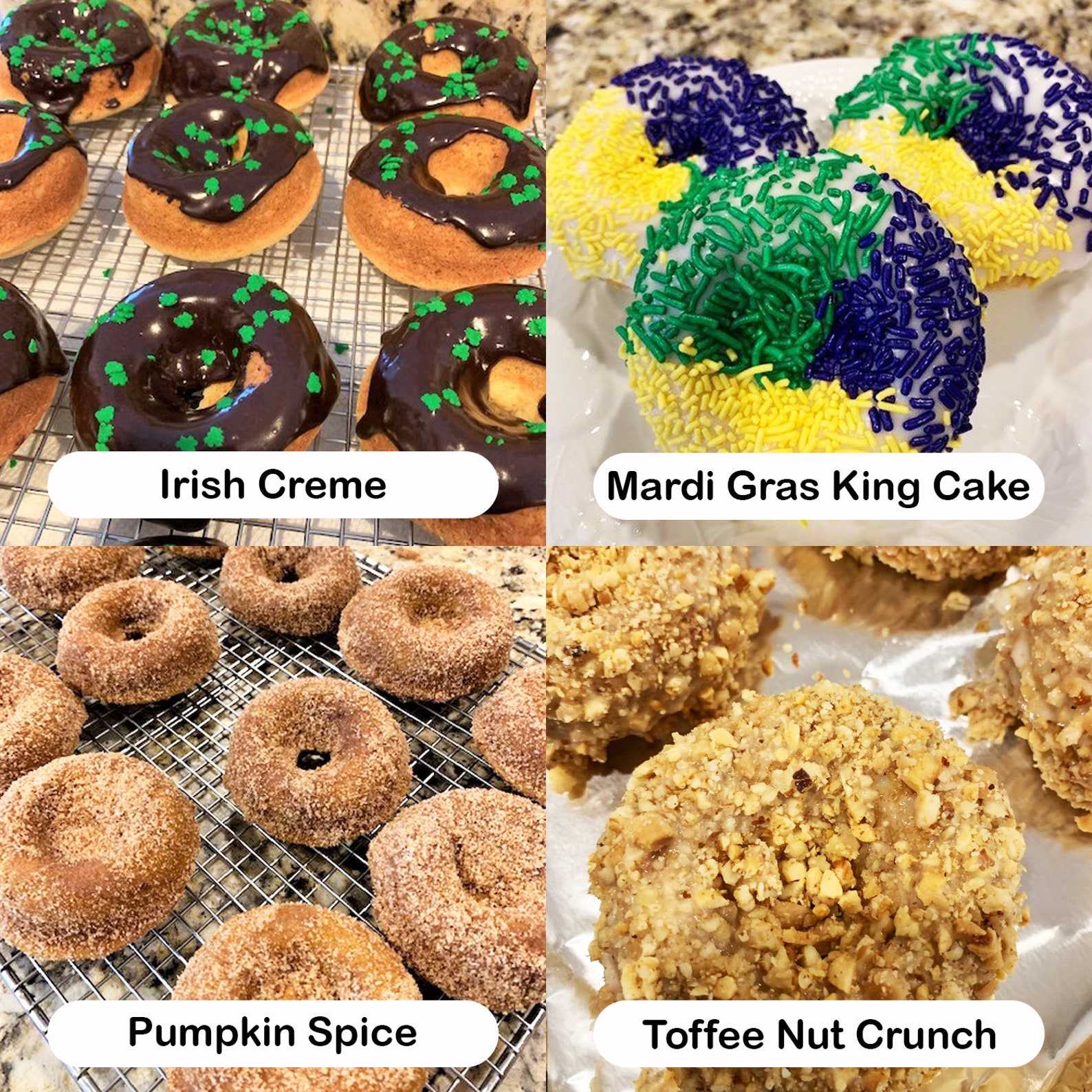 Doughnut of the Month Club 3 Month Subscription Etsy