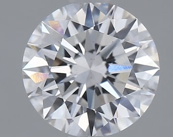 1.03 Carat Round Cut Lab Grown Diamond IGI Certified / Hand Made Round Cut Cvd diamond / D Color VS2 Clarity Loose Cvd  Diamond