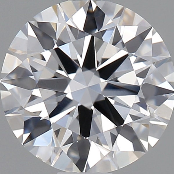 1.03 Carat Round Cut Lab Grown Diamond IGI Certified / Hand Made Round Cut Cvd diamond / E Color VS2 Clarity Loose Cvd  Diamond