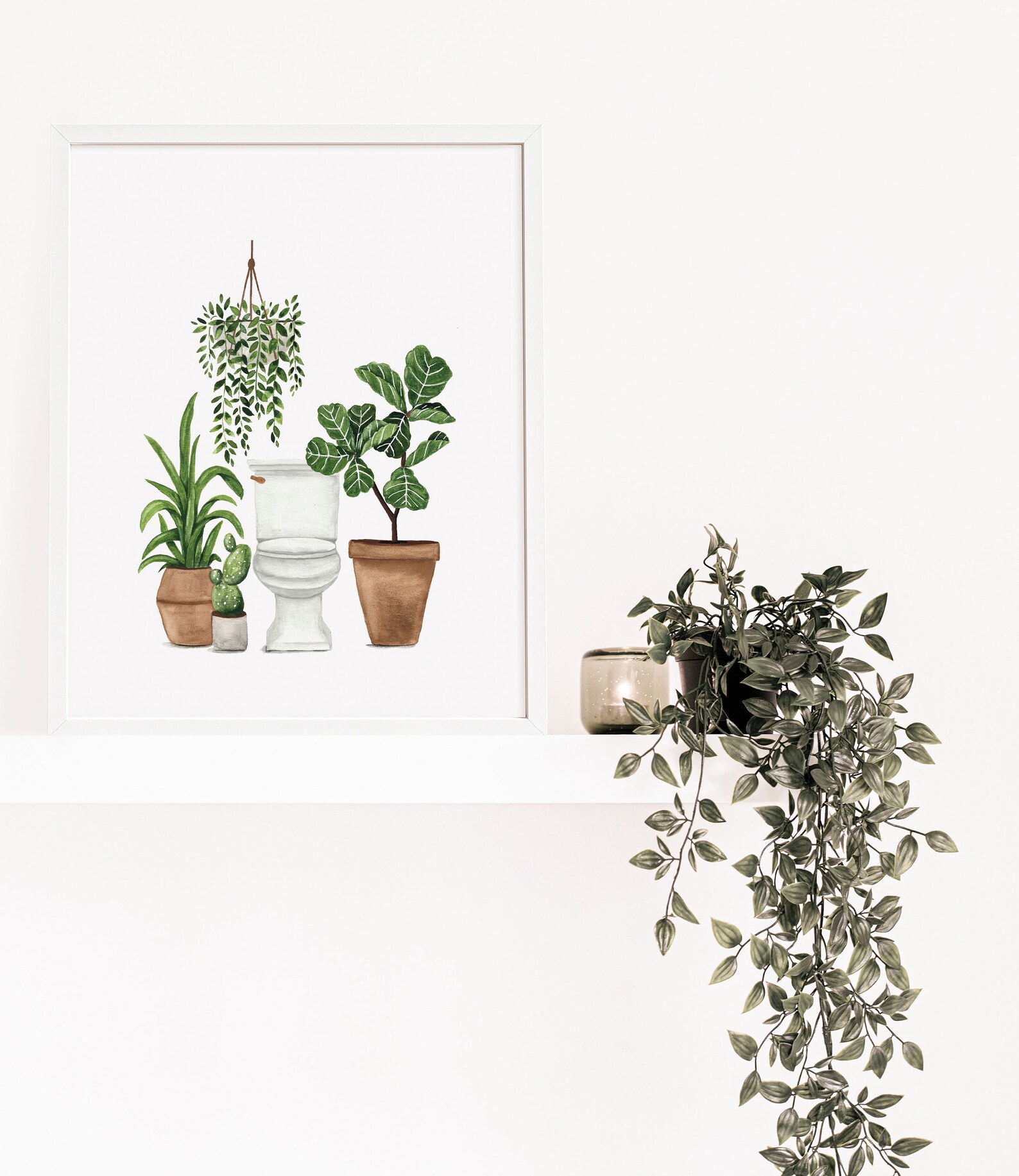 Bathroom Wall Art Bathroom Decor Digital Download Toilet - Etsy