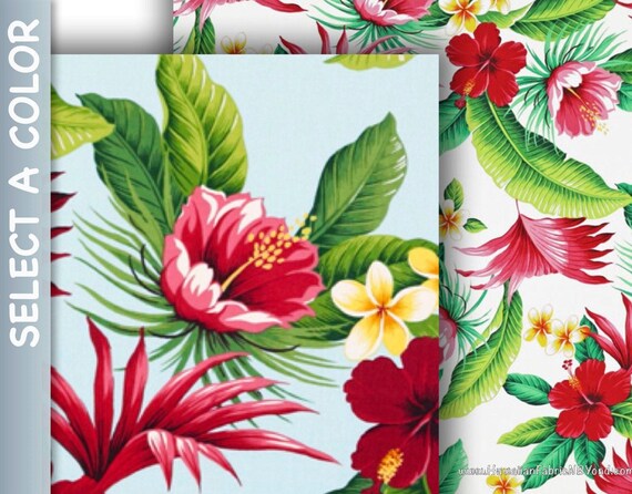 Hibiskus Graupapagei T-Shirt Rot Batik T-Shirt Vögel Vögel Hibiskus